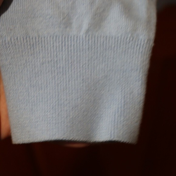 Nautica Navtech Light Blue V-Neck Pullover Sweater Classic Fit Cozy Style Medium - Picture 7 of 13